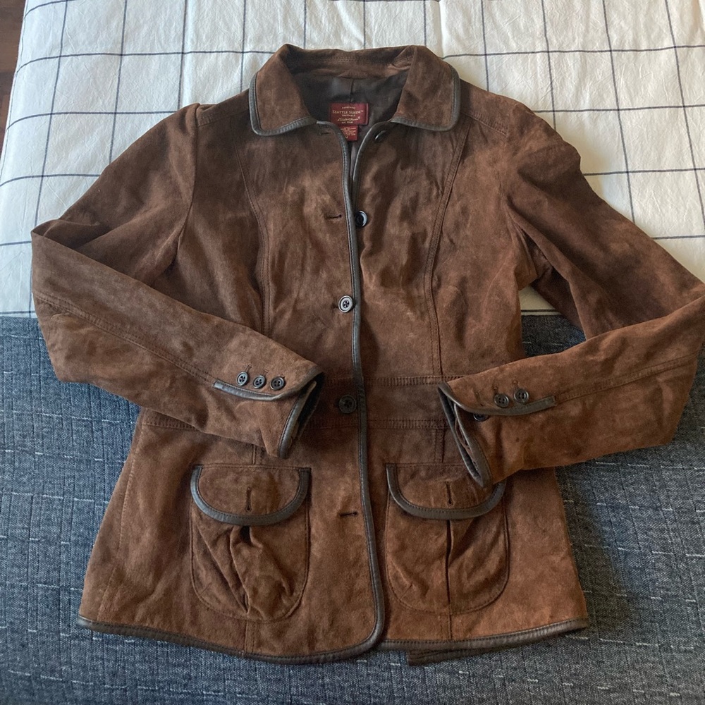 Brown Suede Jacket